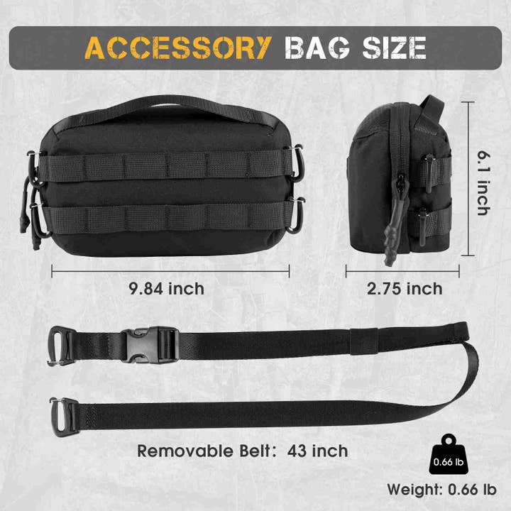 Antarctica Outdoors - Wholesale Pouch – Unisex - Votagoo Electronic Organizer Accessory Tech Pouch for MacBook Charger, Cord Organizer Travel Storage Bag5