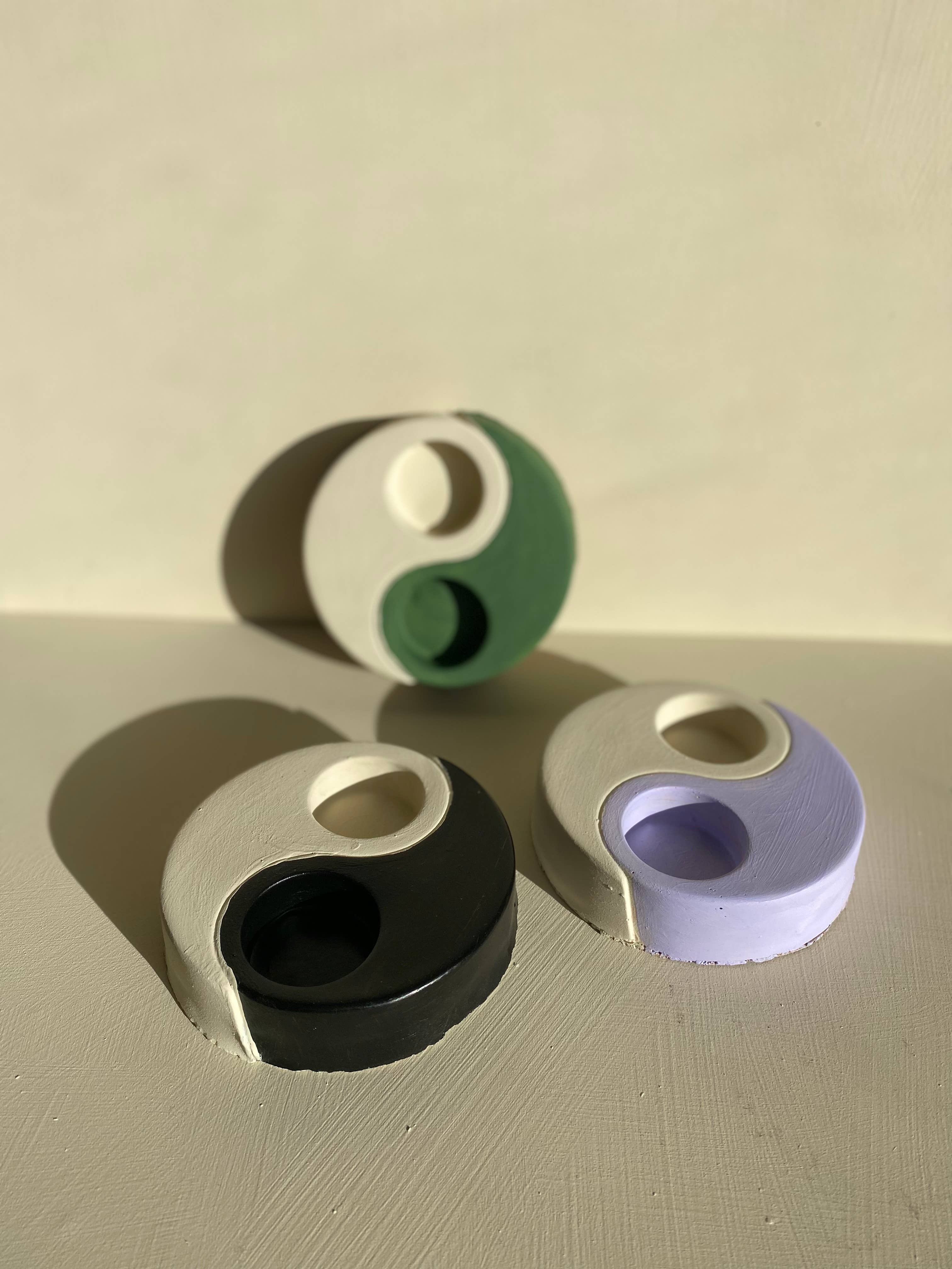 Die Flow - Venta al por mayor Candelabros - Portavelas Yin Yang2