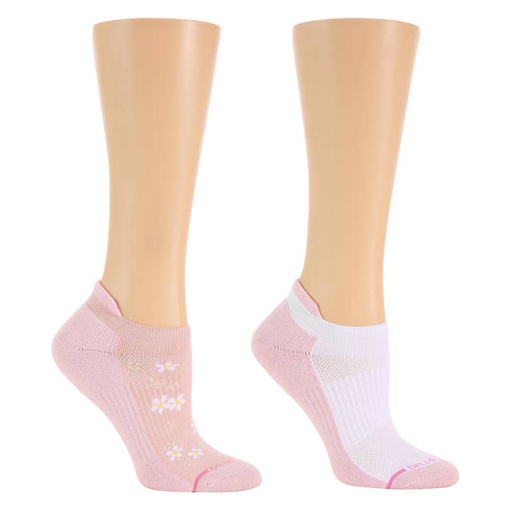 Floral Dots | Ankle Compression Socks For Women for wholesale by Dr. Motion