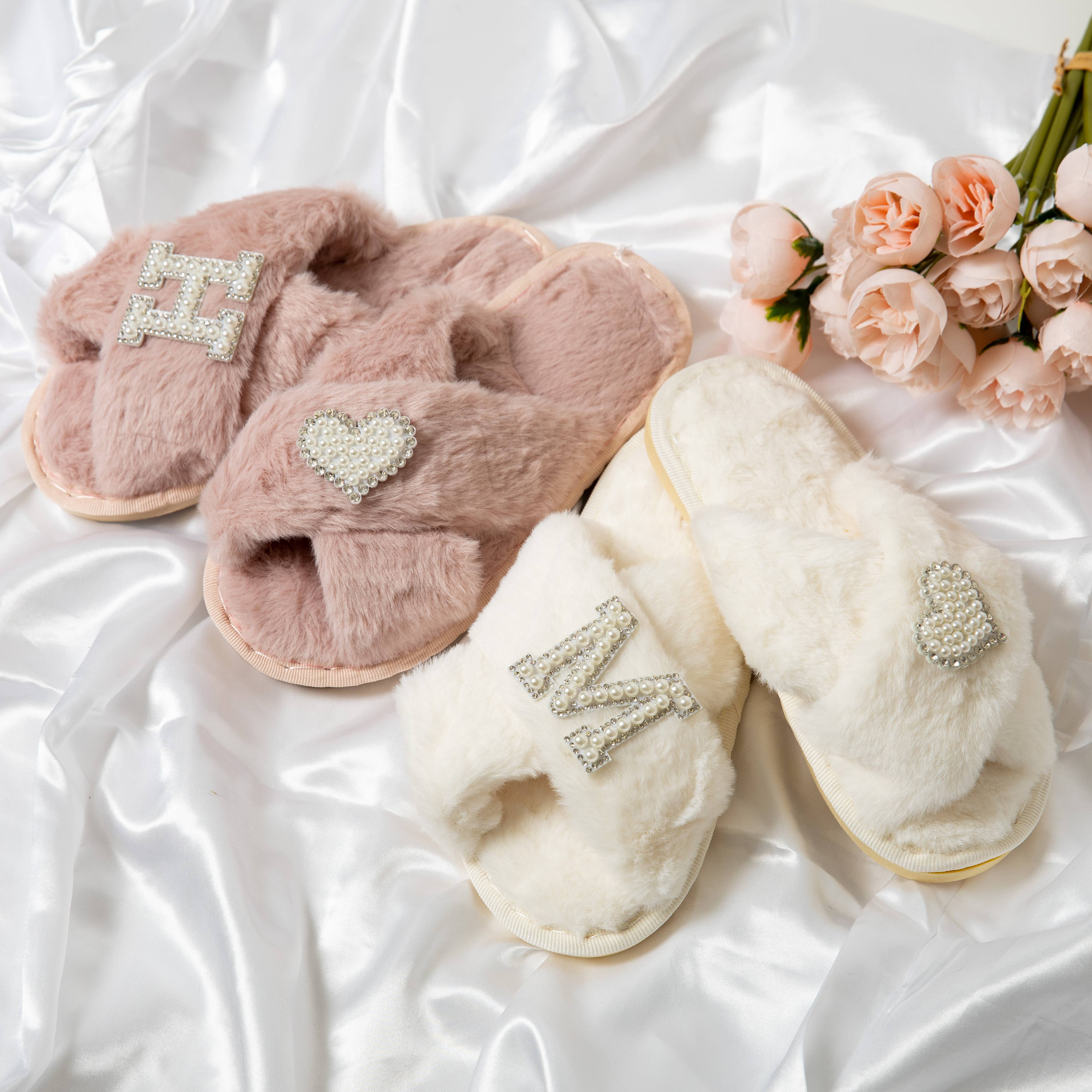 Sisters G Kids – wholesale Slippers – Child – Kids Fluffy Cross Slippers 6