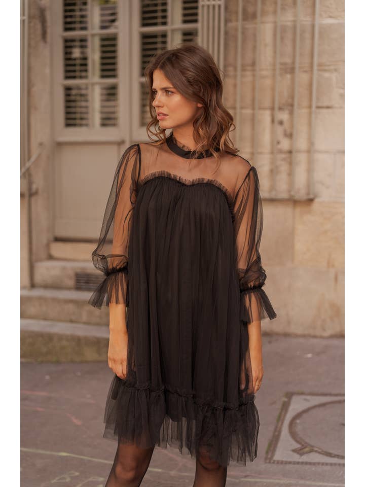CHOKLATE PARIS - Wholesale Dress - Women's - Iris tulle dress - 808766