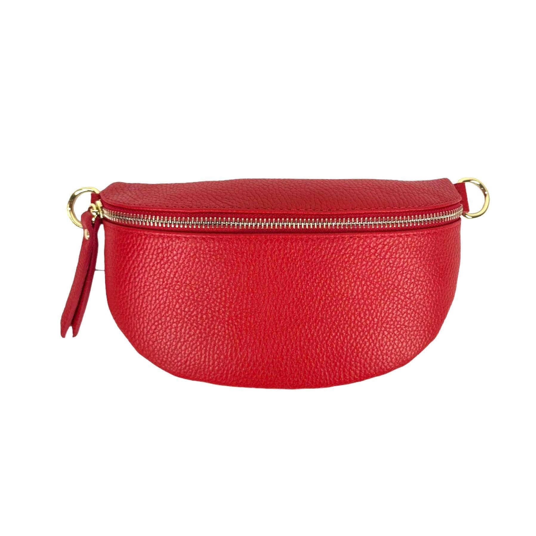Chenson & Gorett - Vente Sac ceinture – femme - Sac banane compact en cuir italien pour femme. Promotion en ligne.18