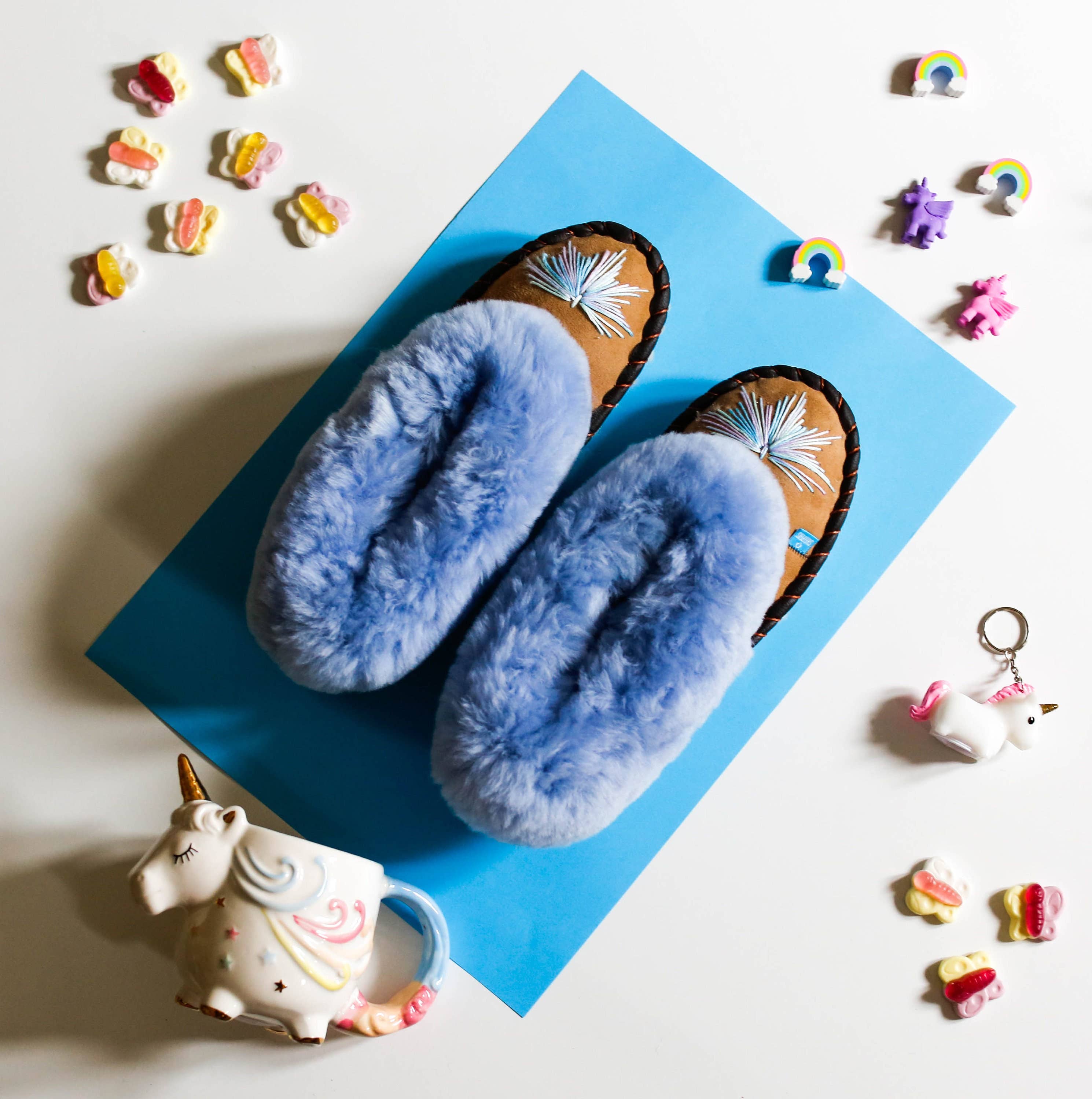 Sheepers SP .Z O.O. - Wholesale Slippers - Women's - Sen Periwinkle Sheepers Slippers1