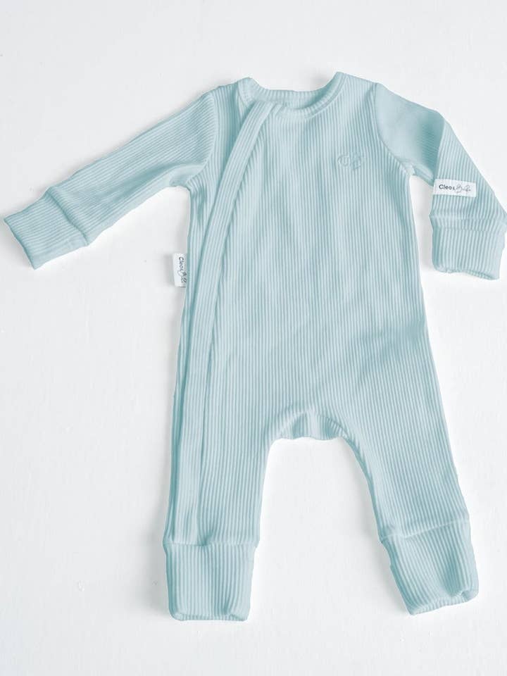 Cleo & Bebe - Wholesale Jumpsuit – Baby - Aqua Dreams - Baby Onesie0