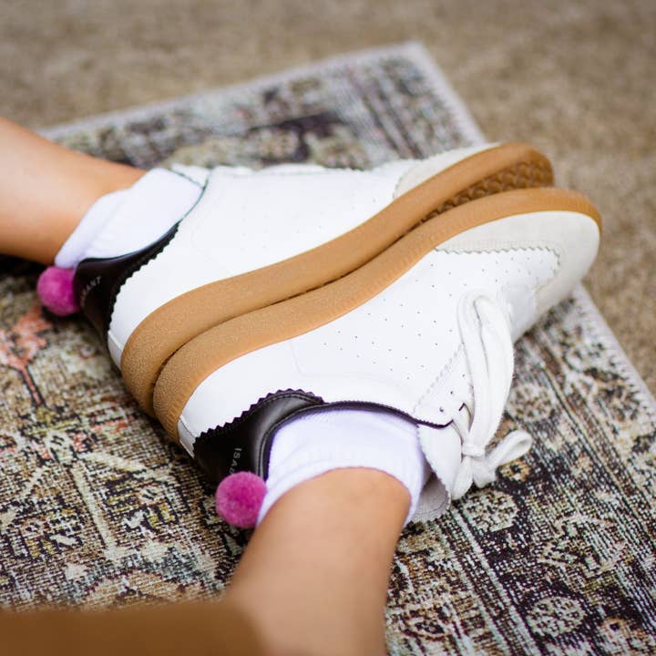 Unified - Wholesale Socks - Women's - 80's PomPom Socks - 2 Pack11