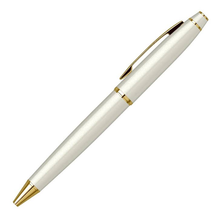 SCRIKSS - Wholesale Pen - M SCRIKSS NOBLE 35 WHITE MOTHER-OF-PEARL AND GOLD FOUNTAIN PEN4