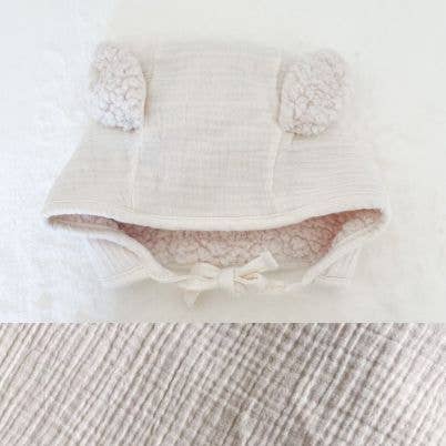 BEGUIN WINTER HAT - latte for wholesale by Les Juliettes Paris