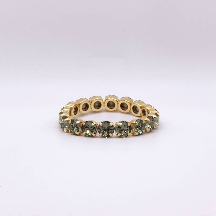 Bracelet Elastic Shine - Diamant noir pour la vente par QUÉ MÁS JEWELS