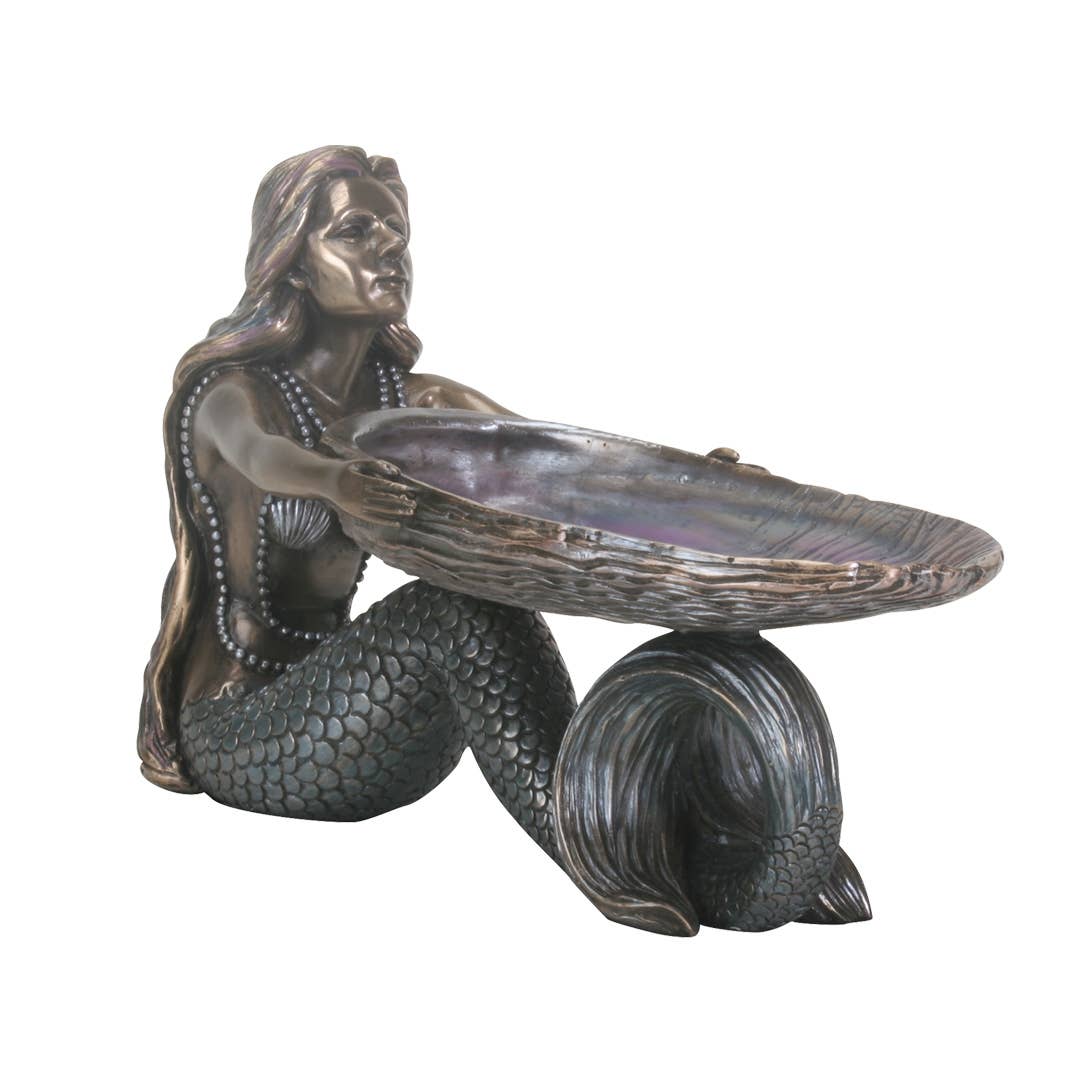 Pacific Trading - Wholesale Decorative Figurine - Mermaid With Abalone Shell1