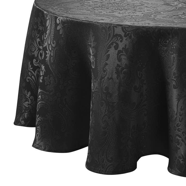 Threadmade Home - Wholesale Tablecloth - Caiden Elegance Damask Water and Stain Resistant Tablecloth39