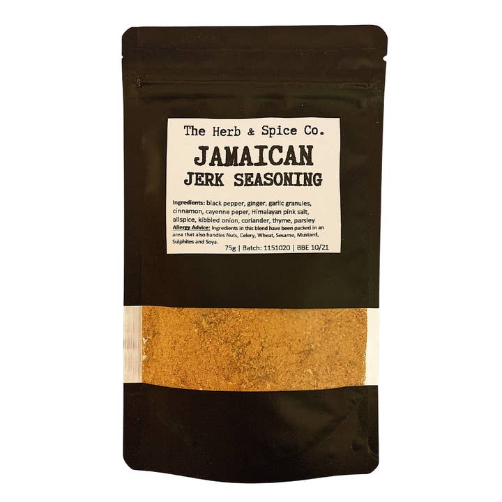 Jamaican Jerk Seasoning 75g for wholesale by The Herb & Spice Co.