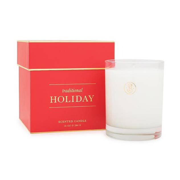 Signature Candle, Traditional Holiday for wholesale by Sugar Paper