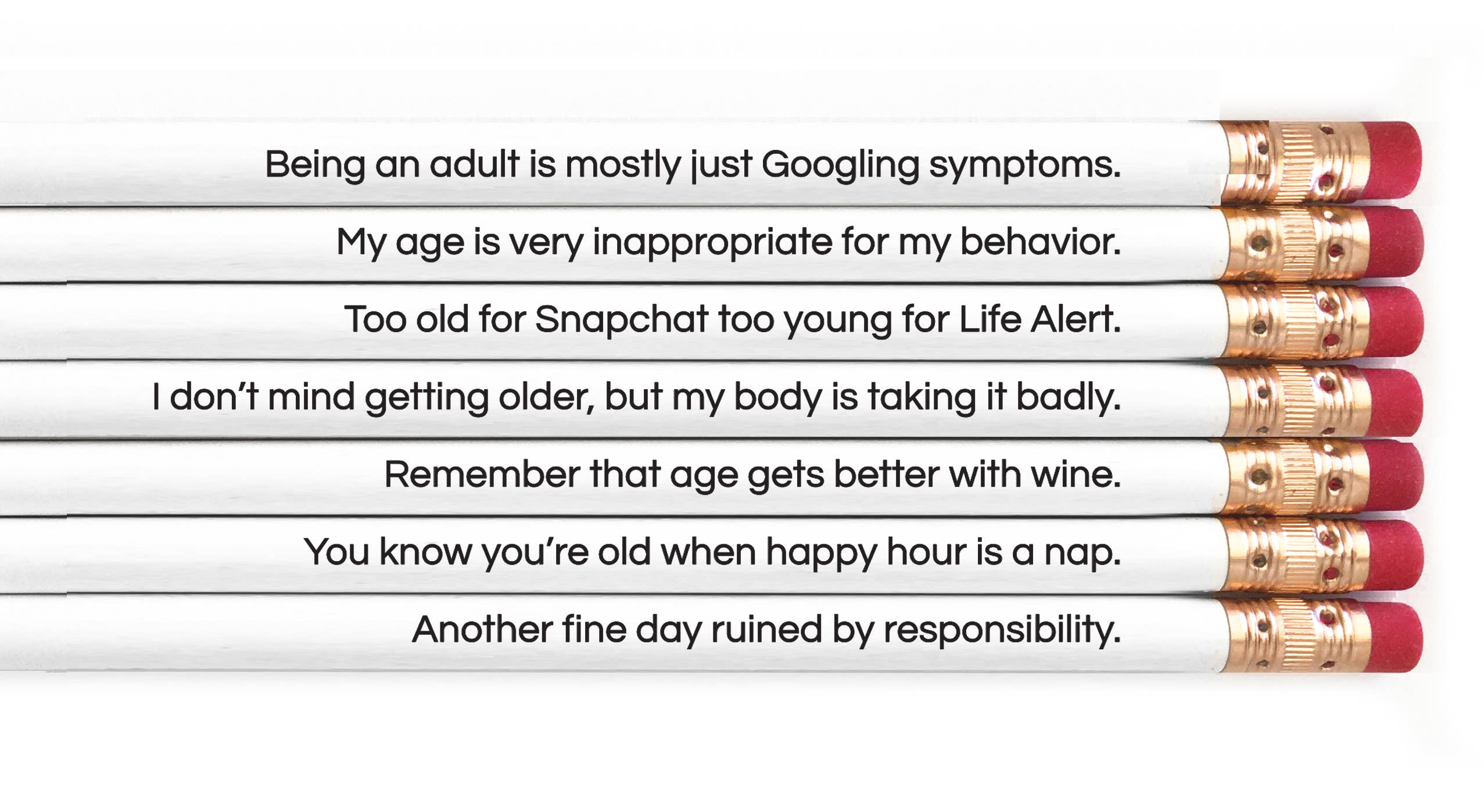 SNIFTY - Venta al por mayor Lápices - Set de lápices Adulting is Hard2