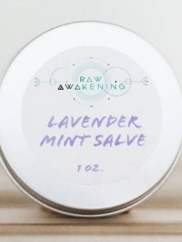 Lavender & Mint Salve for wholesale by Raw Awakening