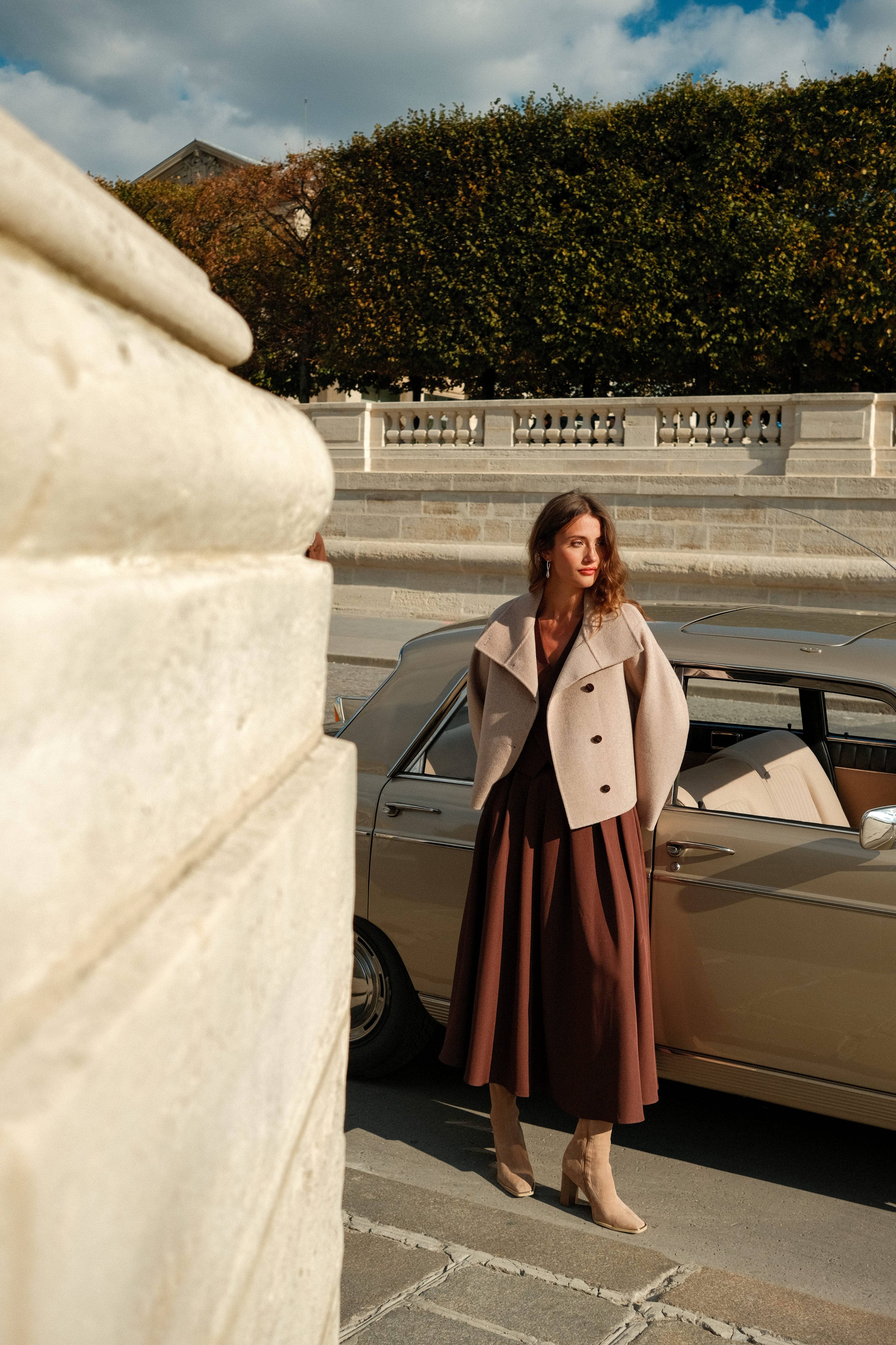 LULUMARY - Wholesale Varsity/Baseball Jacket - Women's - Short coat V3289