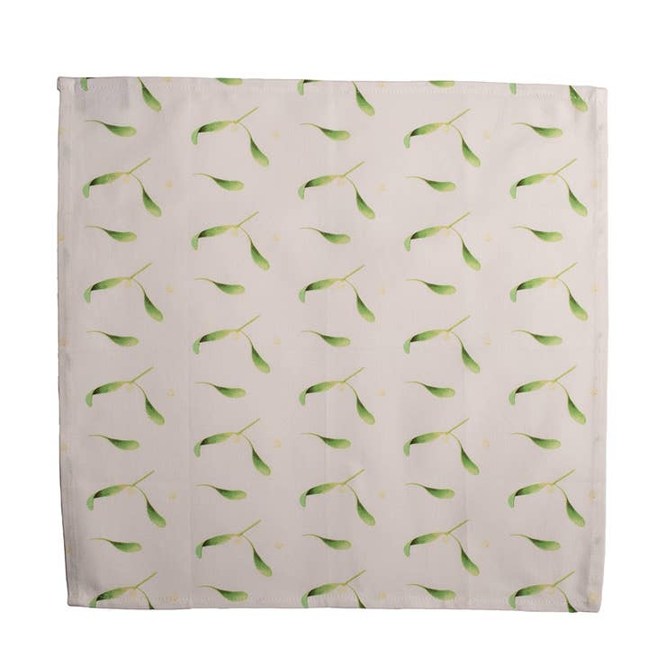 Serviette Gui Blanc pour la vente par Emilia Hunt