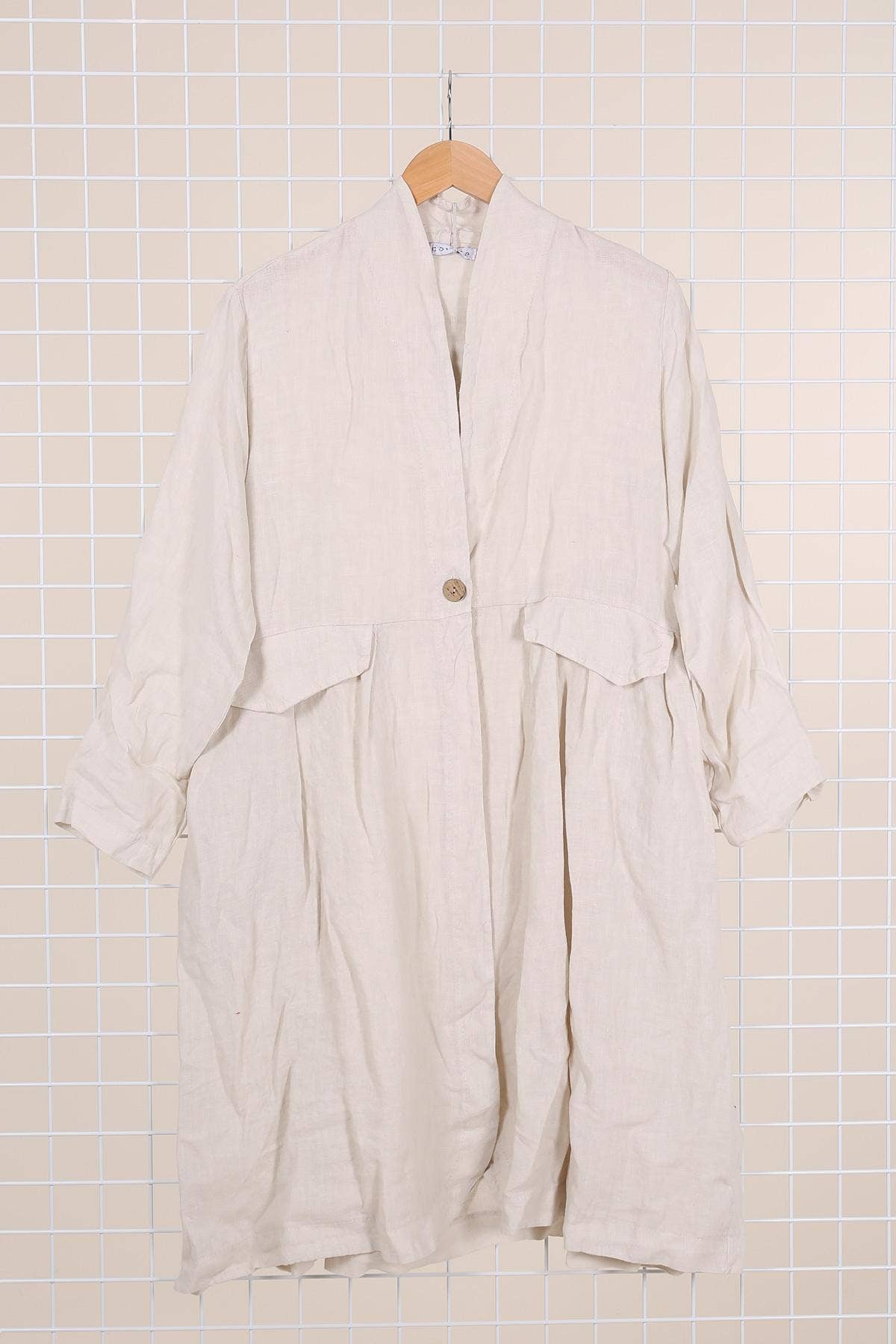 la maison des fibres naturelles - Wholesale Jacket - Women's - 62411 100% linen jacket made in Italy11