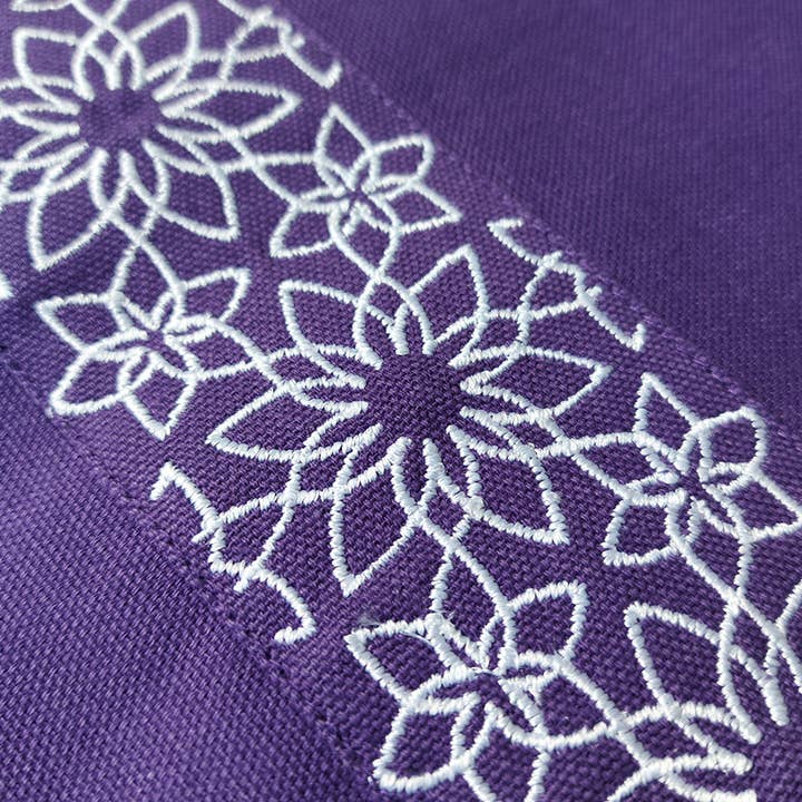 Meditation Mat Zabuton | Organic cotton | GOTS | Purple for wholesale on Faire3