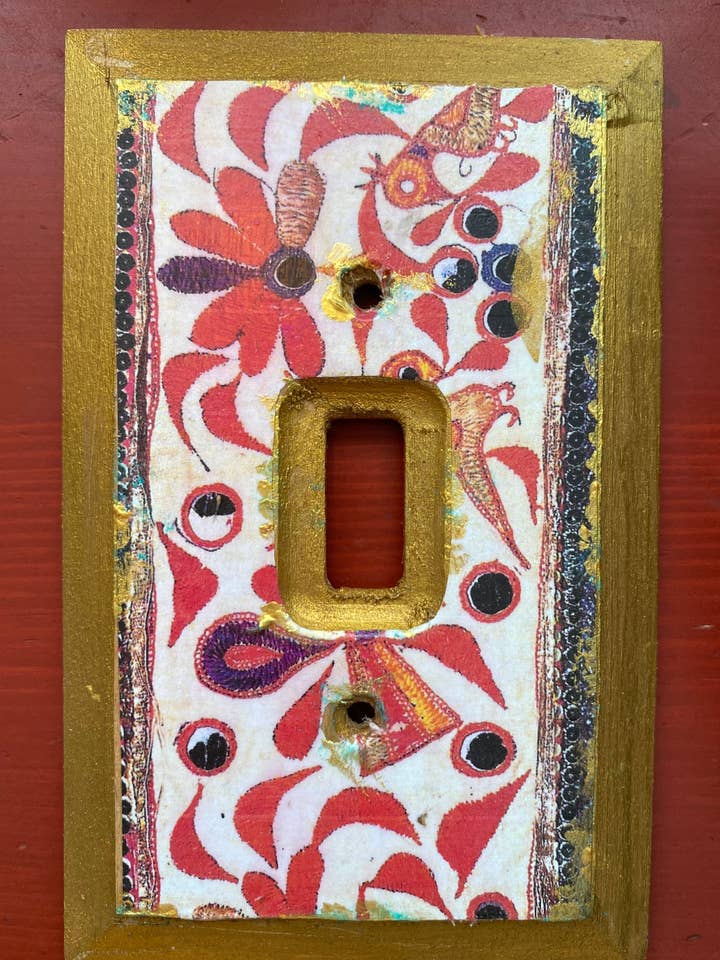 Light Switch Cover, Moroccan Inspired for wholesale by BazaarZauber