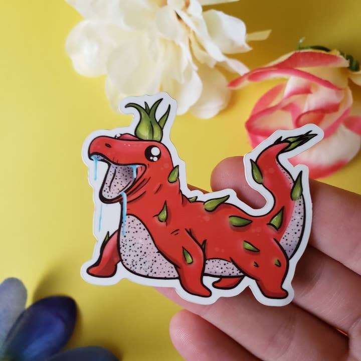 Meg's Mashables - Wholesale Sticker - Komodo Dragon Fruit Sticker1