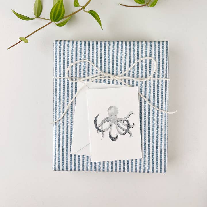 emily lex studio - Wholesale Stationery/Notecard Set - octopus mini notecard