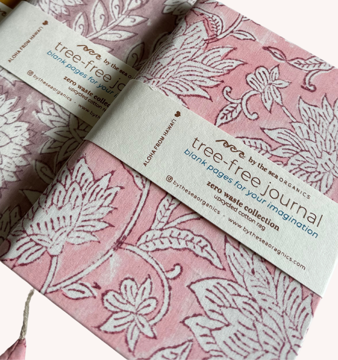 By The Sea Organics – Großhandel Tagebuch – BAUMWOLL-JOURNAL REGENBOGEN-KOLLEKTION - 6"x 8"3