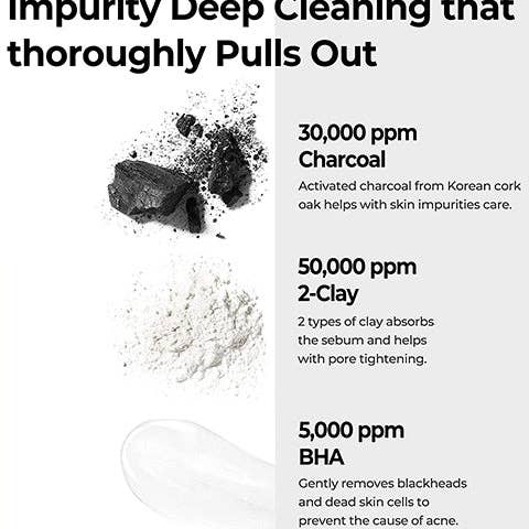 Palace Beauty Galleria - Wholesale Skincare Face Mask - SOME BY MI Charcoal BHA Pore Clay Bubble Mask - 4.23Oz, 120g