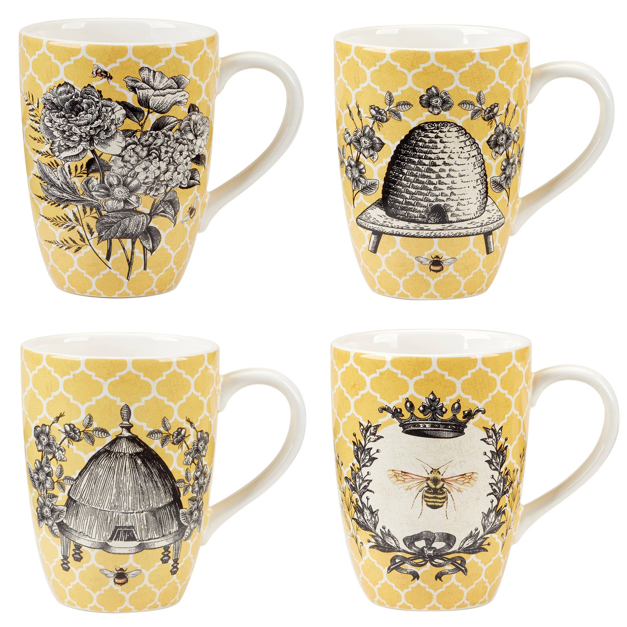 Certified International - Wholesale Coffee Mug - French Bees Mug 20. asst.8