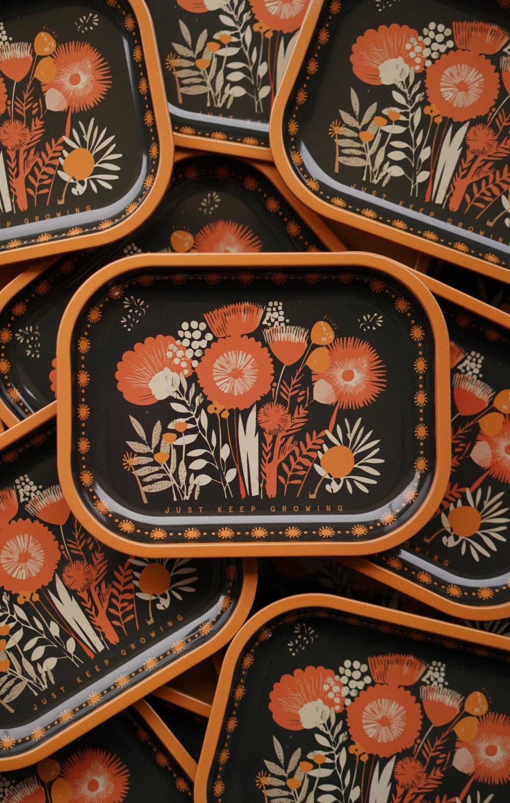 Real Fun, Wow! - Wholesale Decorative Tray - ‘Just Keep Growing' Tin Tray1