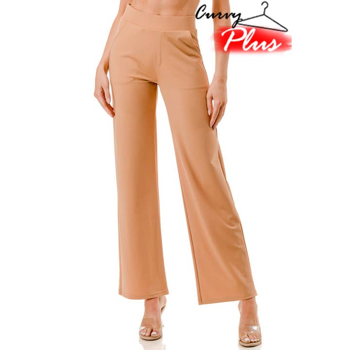 Y60-PLUS PLUS SIZE YOGA FABRIC STRAIGHT PANTS and other Purchase Wholesale moda fitness plus size. Free Returns & Net 60 Terms on Faire trending on Faire.