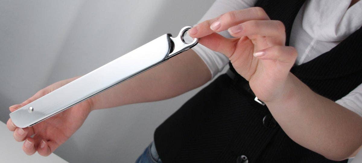 Zenker - Vente Crochets muraux - Crochet pliant gris Fackelmann Tecno7