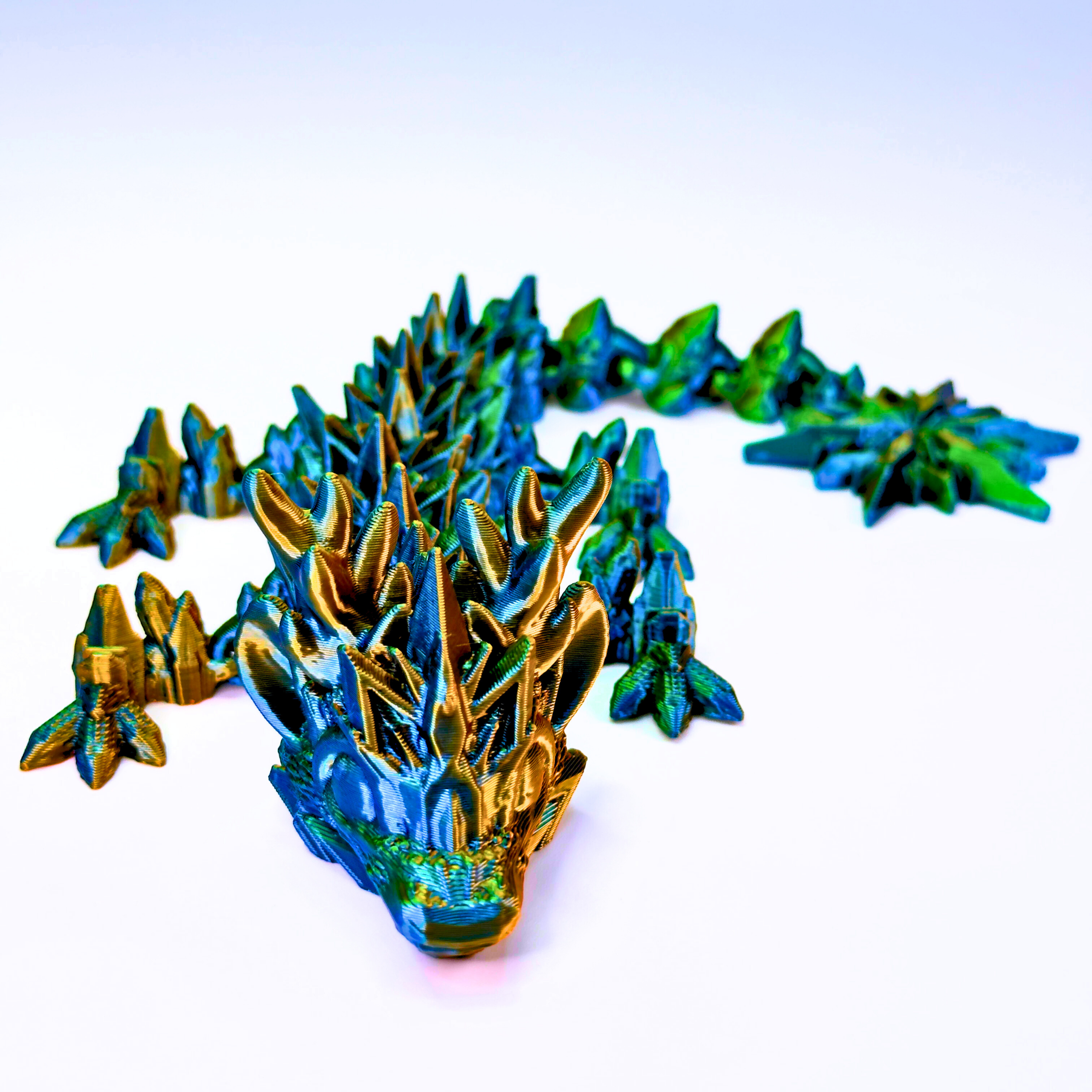 Dragon Fidgets - Wholesale Fidgetspeelgoed - Kinderen - 9" Rendier Sneeuwvlok Winter Draak Fidget Speelgoed2