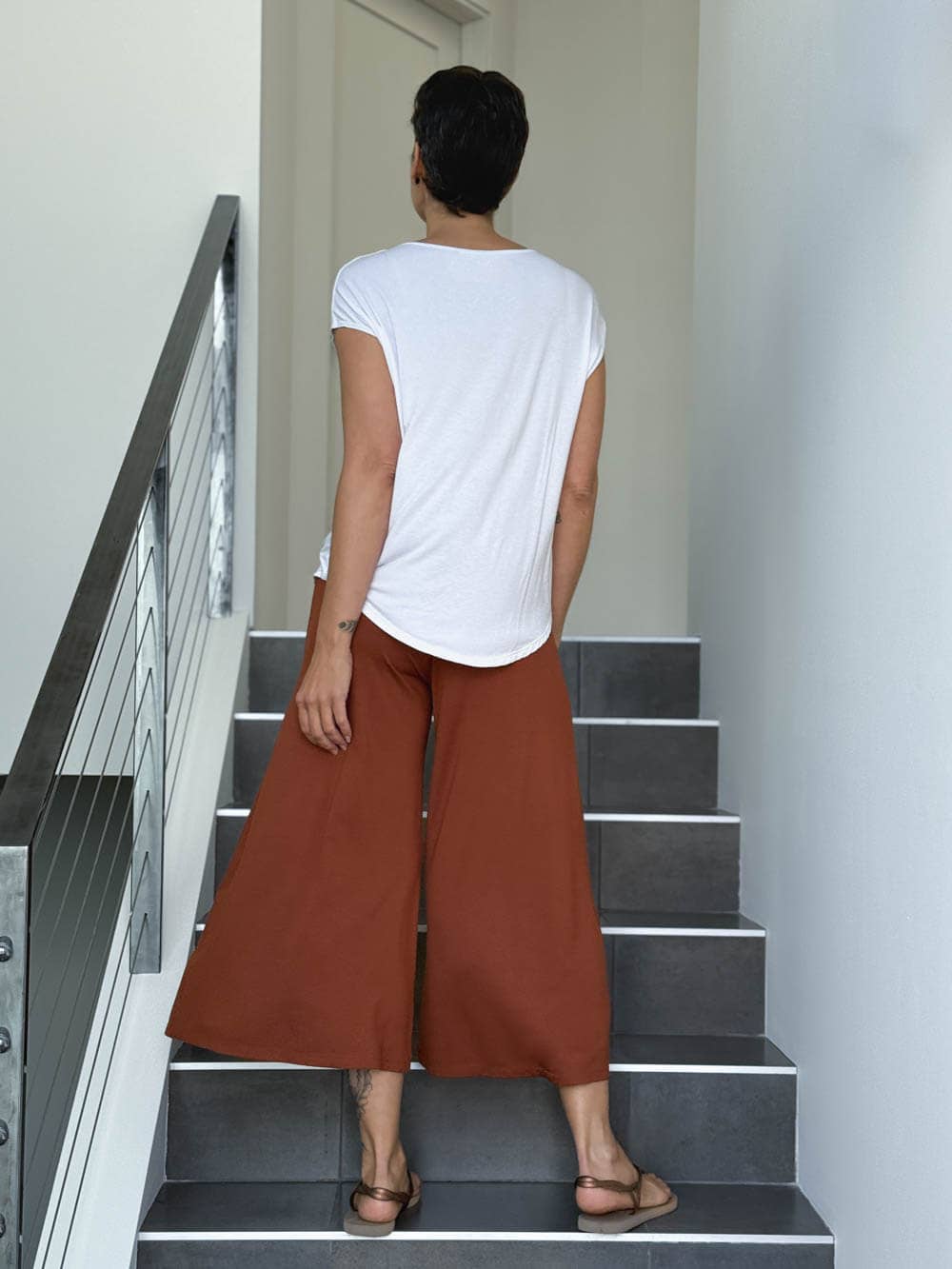 CARAUCCI - Wholesale Pants - Women's - Cropped Flare Pants18