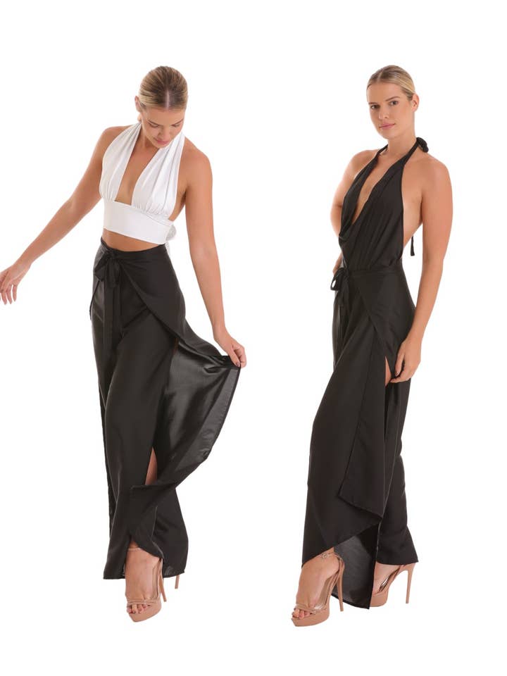 Pant to Jumpsuit - Satin for wholesale by Baliawear