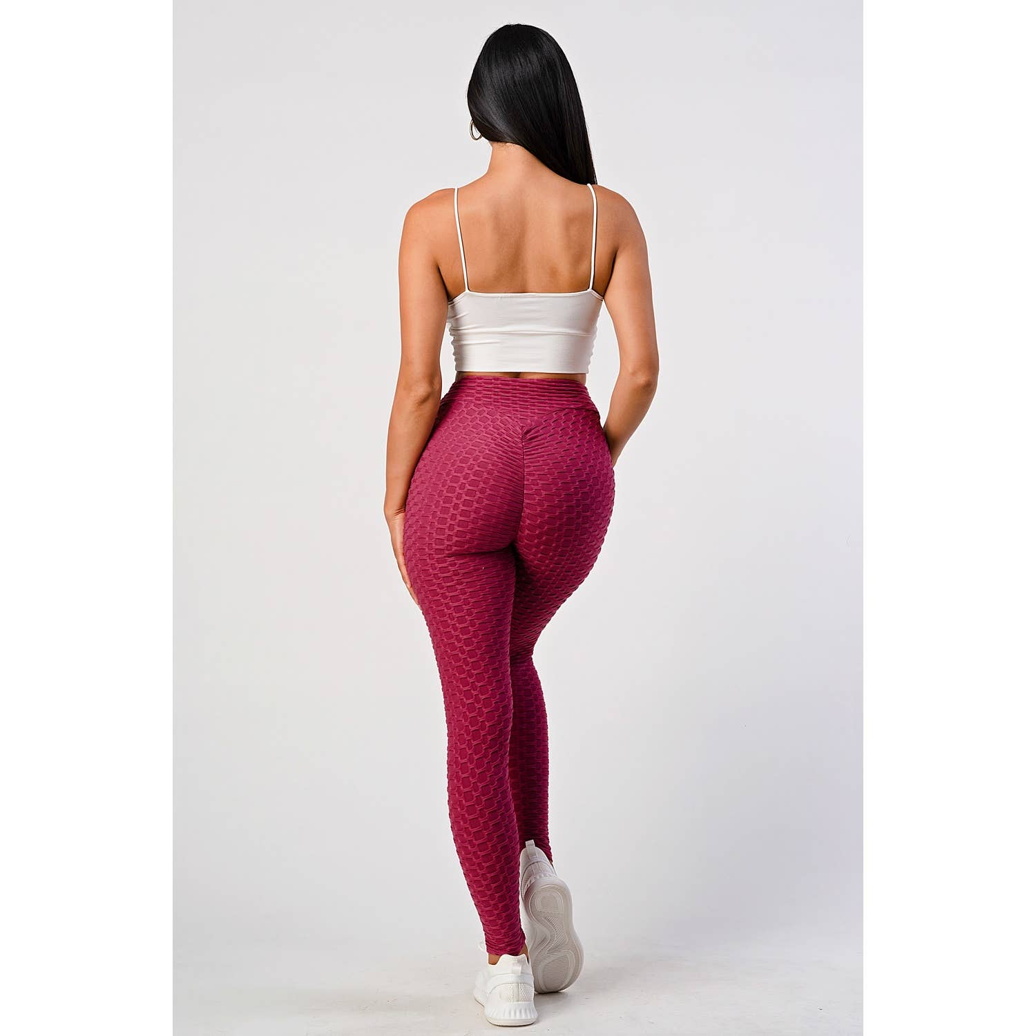 JHP Collection - Wholesale Fashion Leggings - Women's - HIGH WAIST YOGA PANTS SCRUNCH BUTT LIFT LEGGINGS WITHOUT POC9