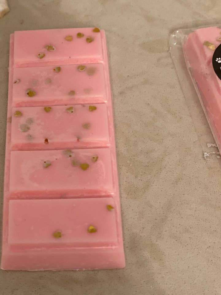 A cera de soja derrete em uma barra de pressão ou 30 mini corações por atacado de Pugglewick candles