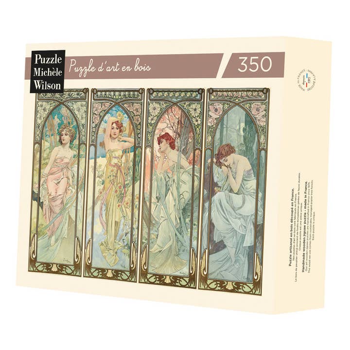 Holzkunst-Puzzle – DIE STUNDEN DES TAGES für den Großhandel von Wilson Jeux