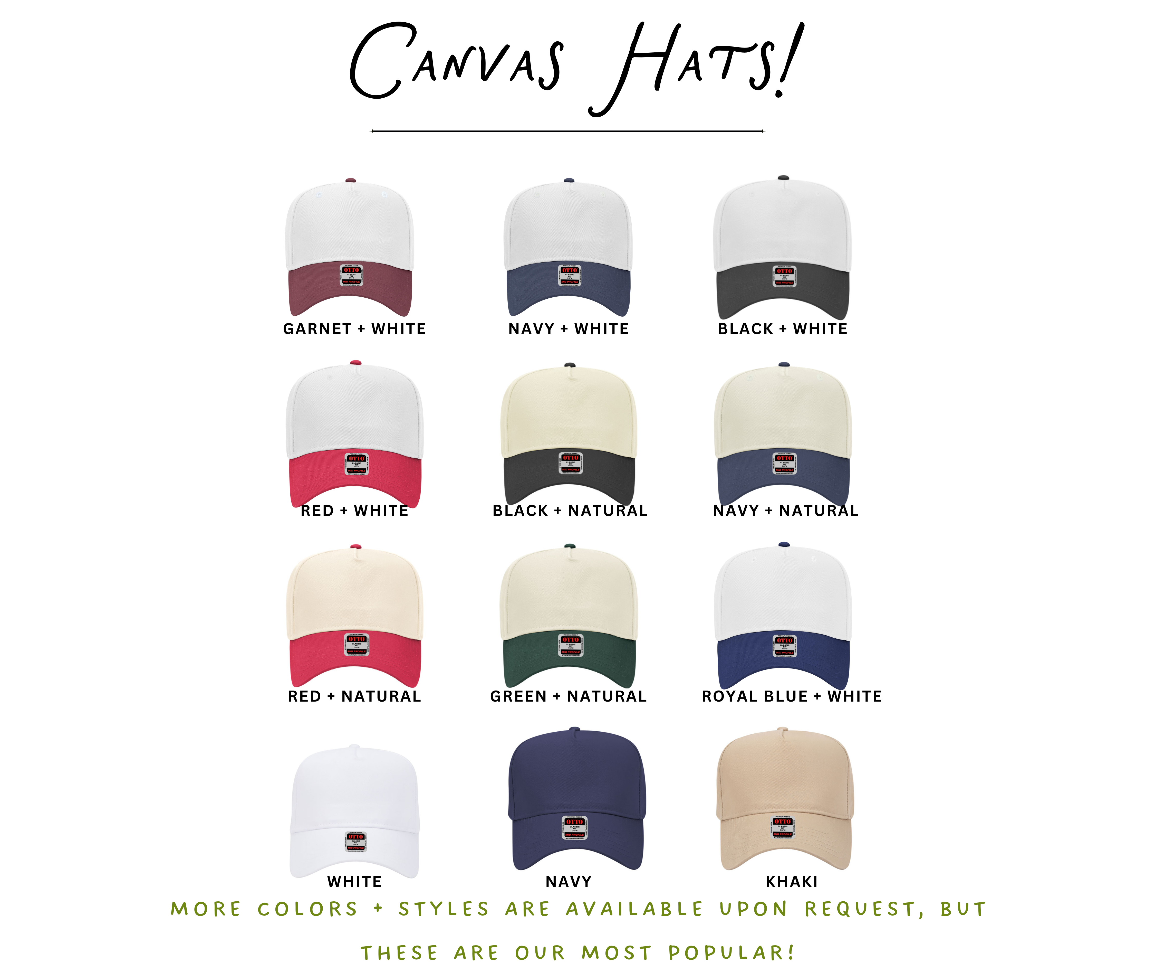 La Fête Goods - Wholesale Baseball Cap - Women's - Meet Me at the Ballfield! Canvas Hat2