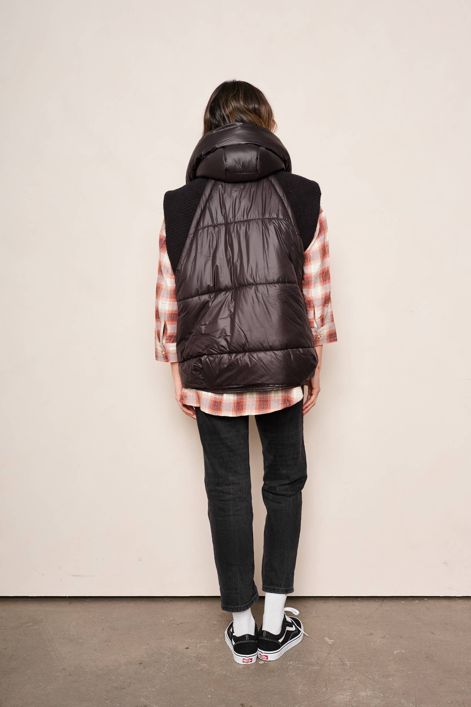 Nero GILET VIOLA in vendita all'ingrosso su Faire4