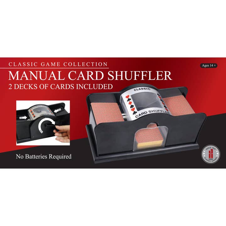 Hansen Game Gift & Toy Company - Wholesale Card Game - Manual Card Shuffler W/ Cards