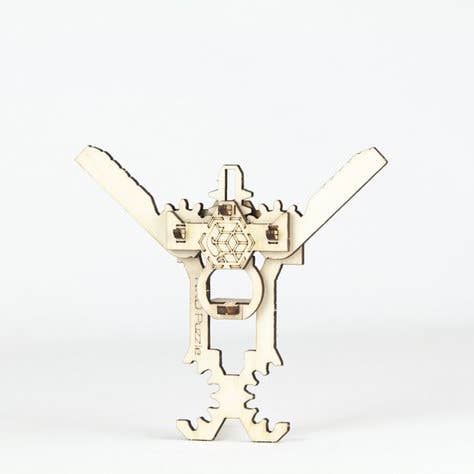 NKD Puzzle - Wholesale DIY Craft Kit - CARDKIT Vintage Wooden Toy “Pince”6