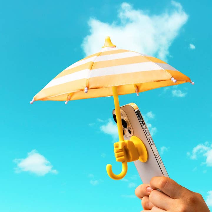 DM Merchandising - Wholesale Phone/Tablet Stand - Modern Monkey Cabana Boy Phone Umbrella