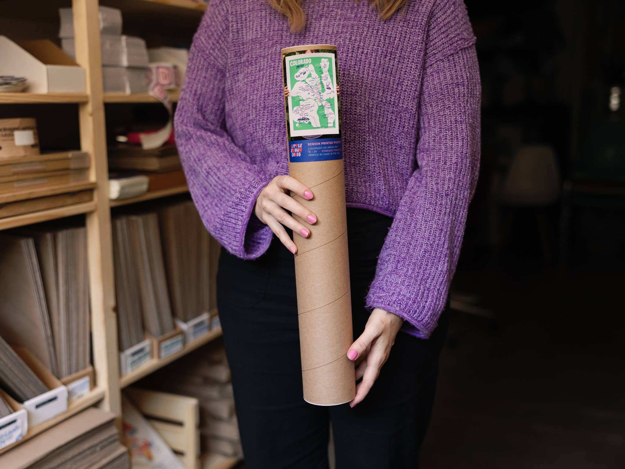 Little Known Goods - Wholesale Poster - Colorado 14ers Screen Printed Poster12