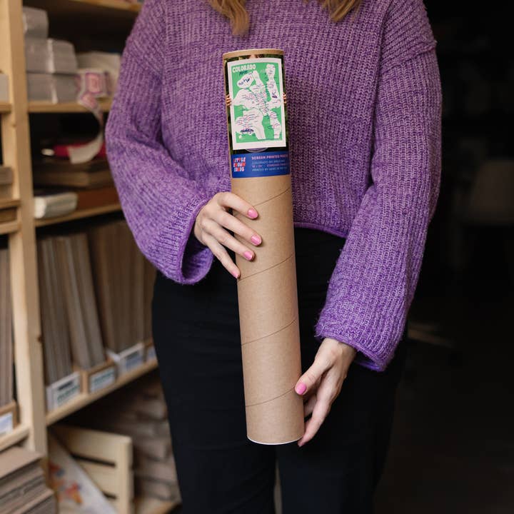 Little Known Goods - Wholesale Poster - Colorado 14ers Screen Printed Poster12