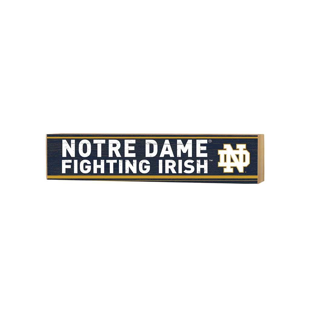 KH Sports Fan - Wholesale Desk/Tabletop Sign - 3x13 Block Team Spirit Notre Dame Fighting Irish0