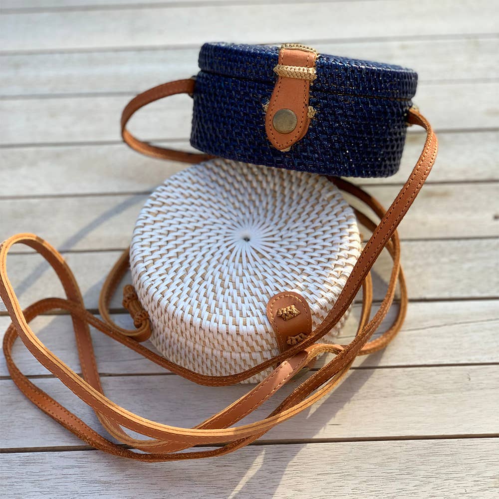 VIE - Wholesale Crossbody Bag - Women's - Rattan Roundy Bag26