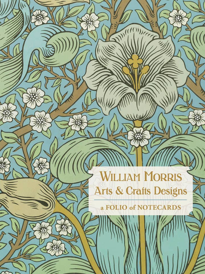 William Morris: Diseños de Artes y Oficios Carpeta de Tarjetas para venta al por mayor de Pomegranate