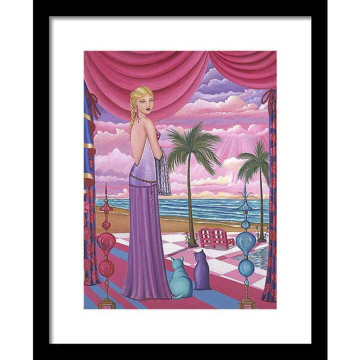 Sharon Tatem Fashion LLC - Wholesale Art Print - Melissa - Framed Print12