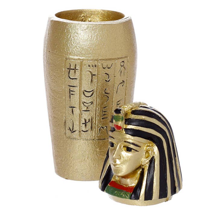 Puckator Ltd - Wholesale Ornament - Gold Egyptian Canopic Jar