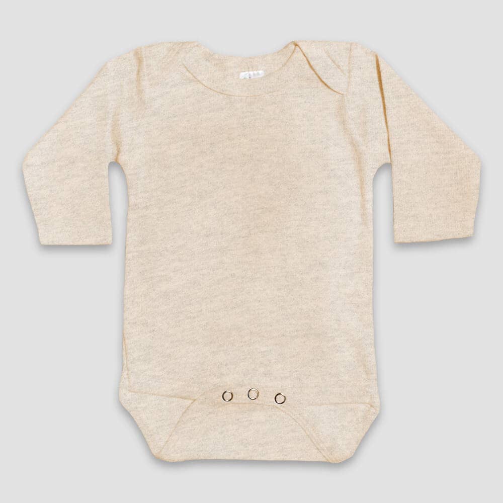 Laughing Giraffe - Vente Body (sans pieds) – bébé - Body bébé à manches longues unis pour broderie et personnalisation4